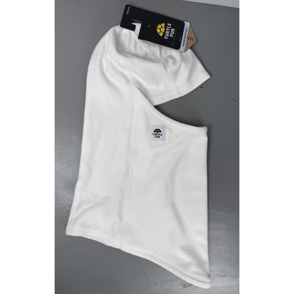 Turtle Fur Comfort Lux Quantum Balaclava Breathable‎ White OS NEW